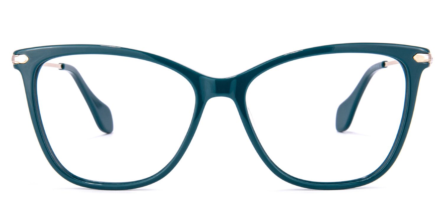 Westley Butterfly Peacock-Green Glasses | Zeelool Glasses0