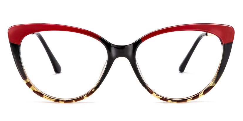 Marcus Cateye Red Glasses