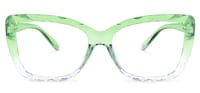 Wendell Cateye Green Glasses0