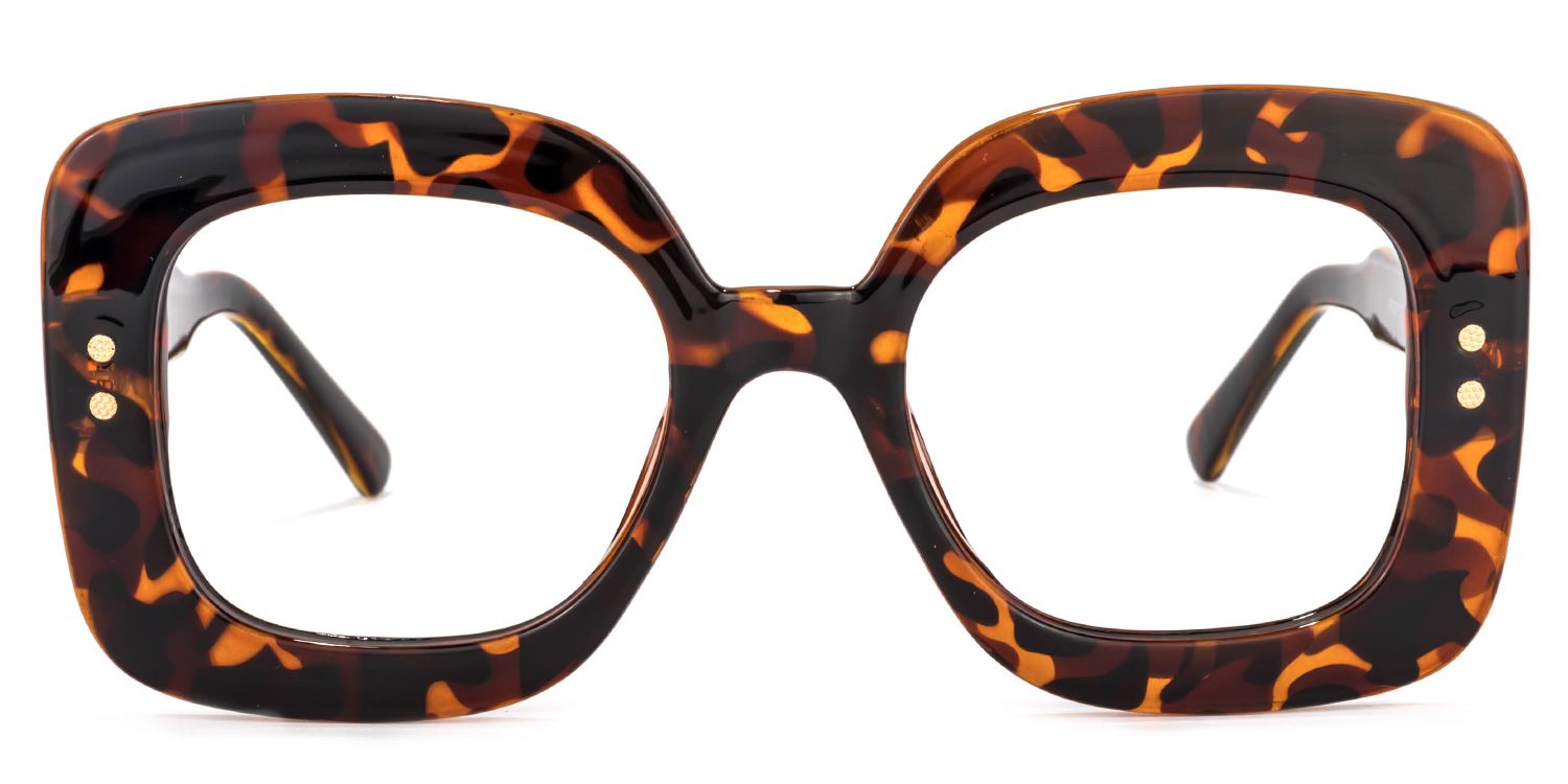 Eloise Square Tortoise Glasses | Zeelool Glasses0