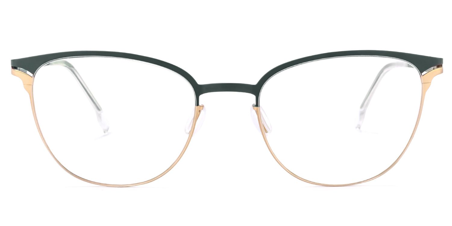 Yelena Sqaure Green Glasses | Zeelool Glasses0