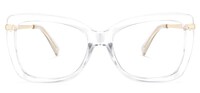 Yulia Cateye Crystal Glasses0