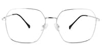 Zander Square Silver Glasses0