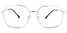 Zander Square Silver Glasses0