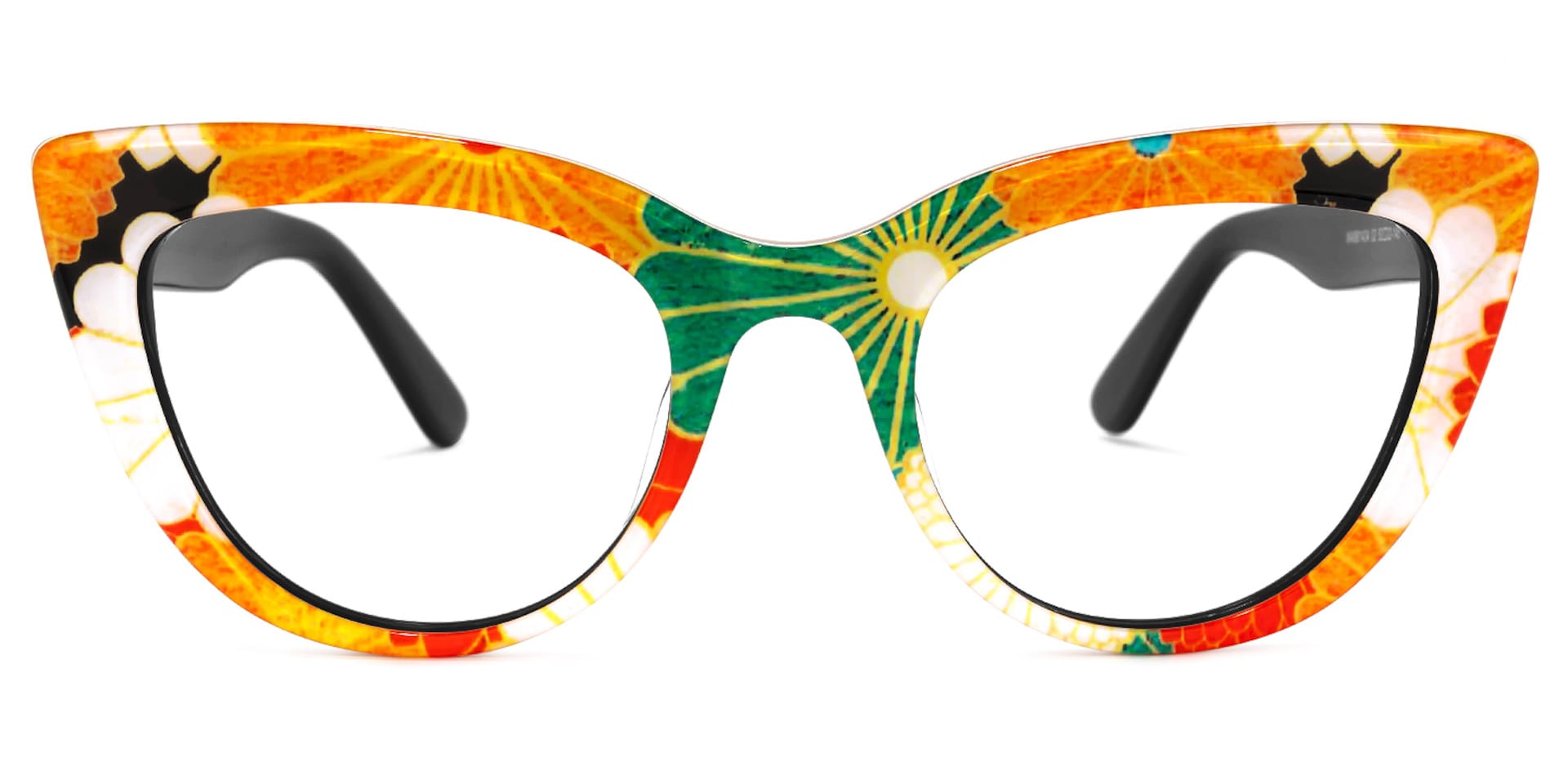 Makie Cateye Black Glasses | Zeelool Glasses0