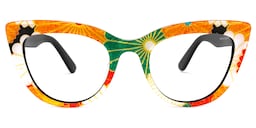 Makie Cateye Black Glasses0