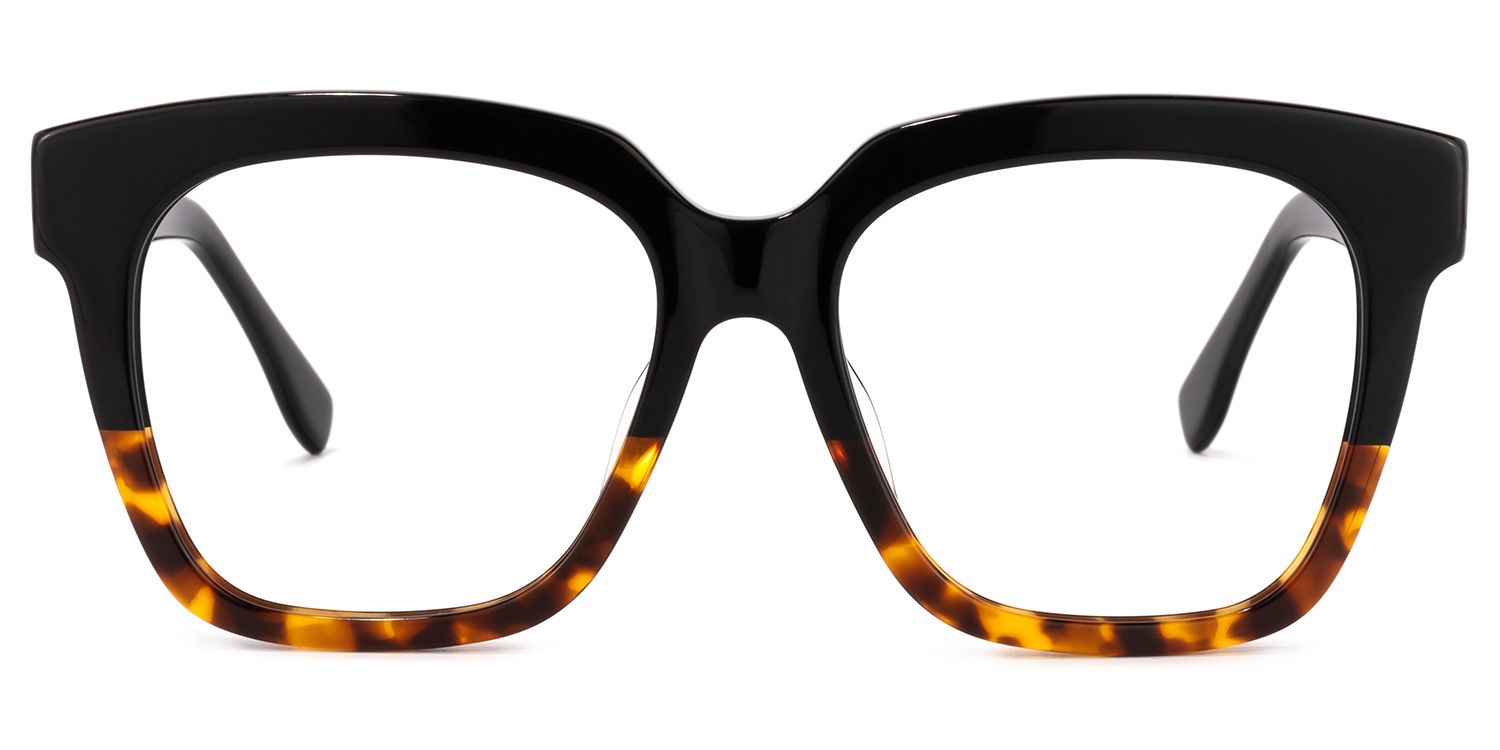 Xion Square Tortoise Glasses | Zeelool Glasses0