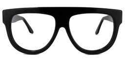 Jules Black Round Glasses0