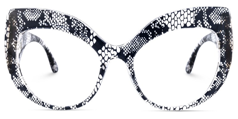Kait Cat-eye Black Glasses | Zeelool Glasses0