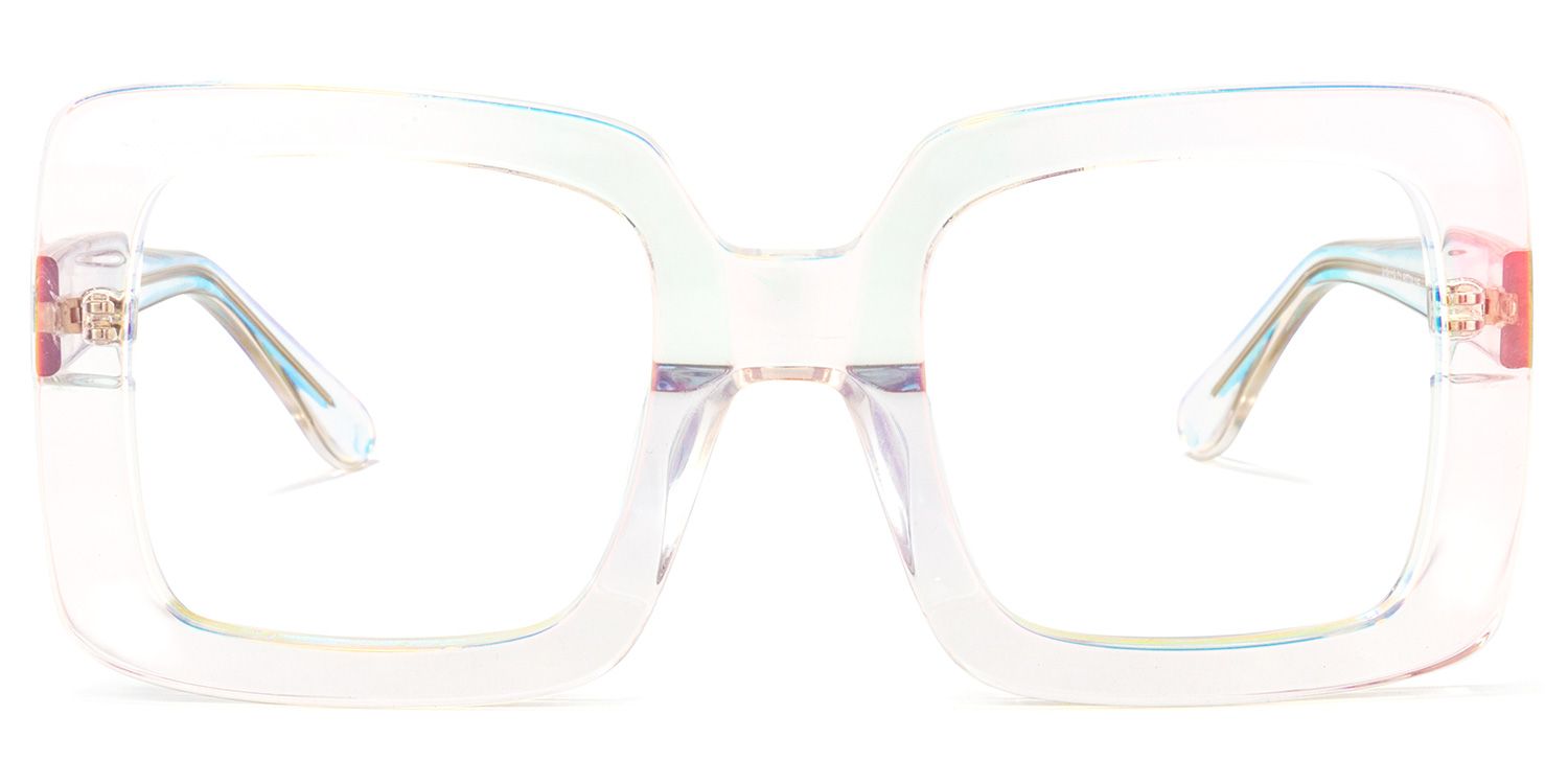 Willie Square Clear Glasses | Zeelool Glasses0