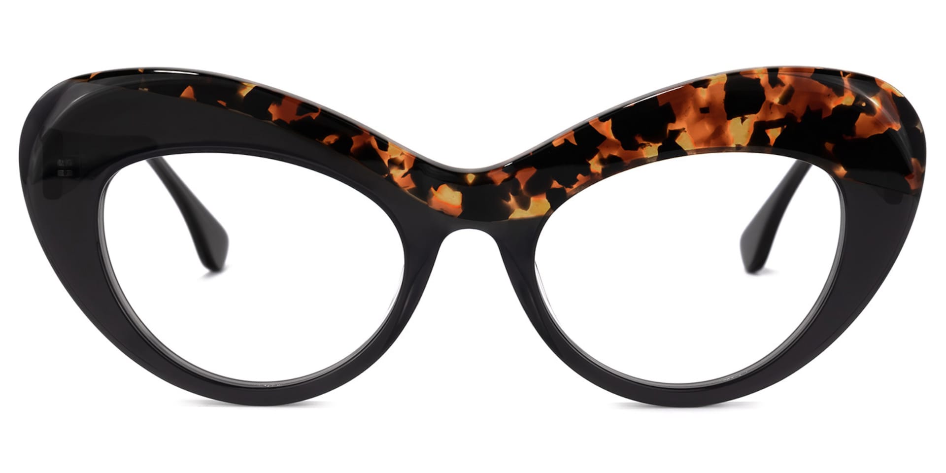Bellamy Cateye Black-Tortoise Glasses | Zeelool Glasses0