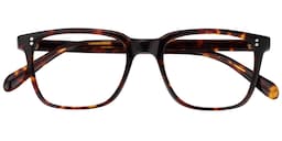 Lamont Rectangle Tortoise Glasses1