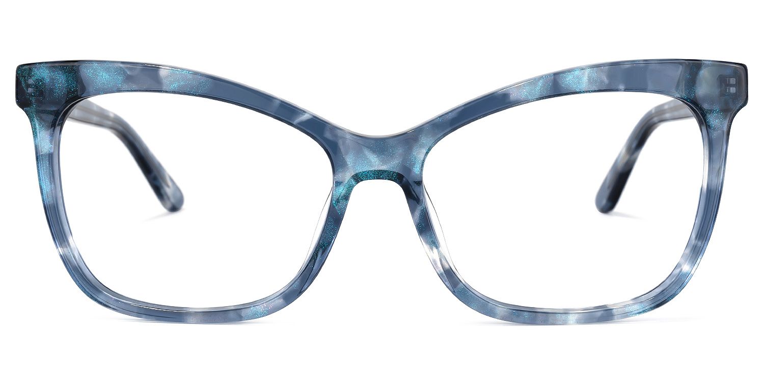 Richardson Cateye Blue Glasses | Zeelool Glasses0
