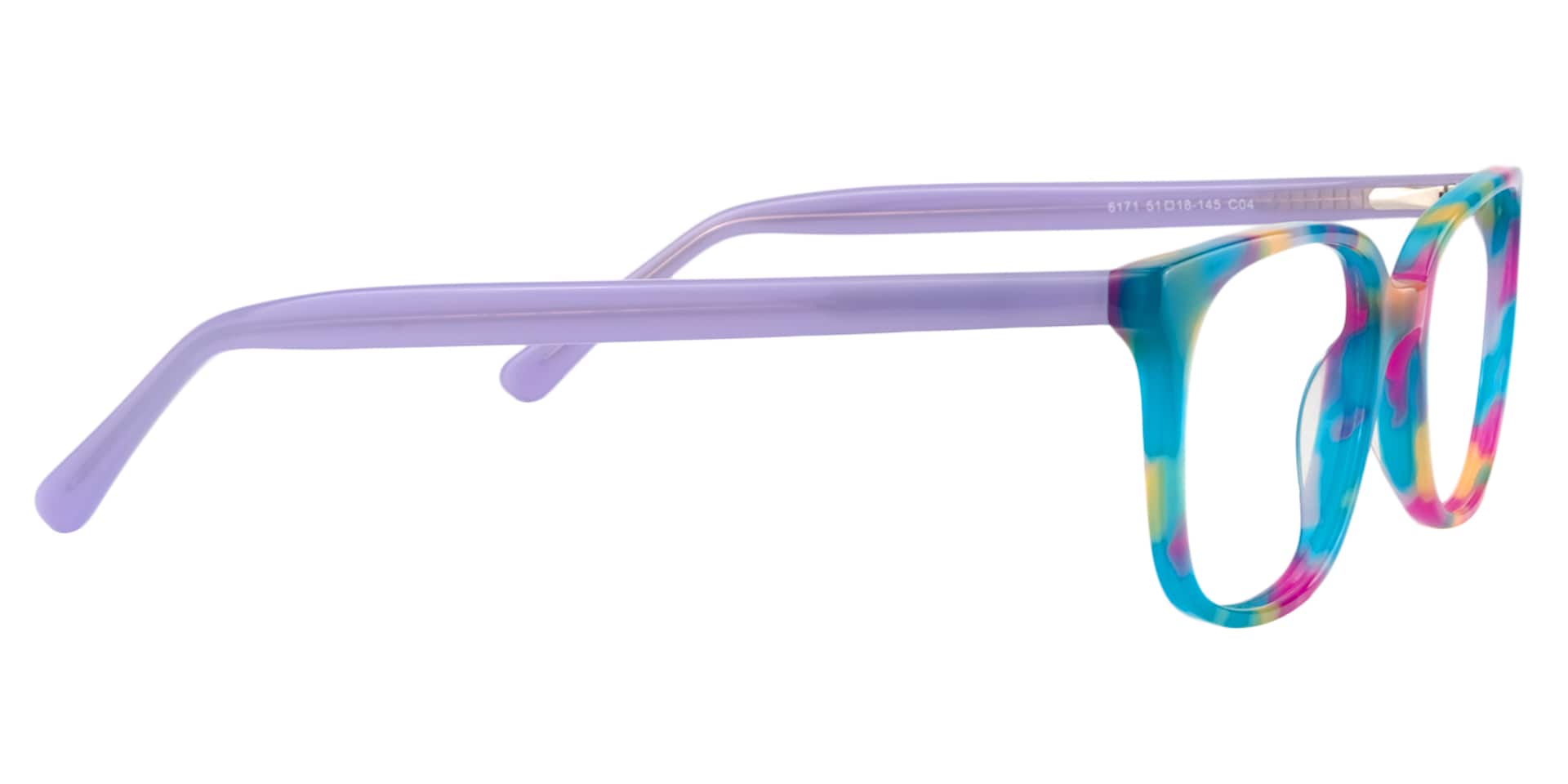 Rectangle Blue Glasses | Zeelool Glasses4