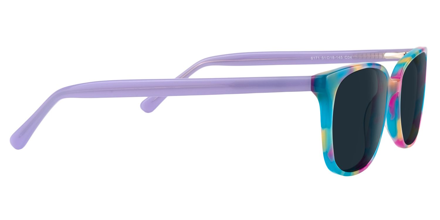 Rectangle Blue Glasses | Zeelool Glasses2