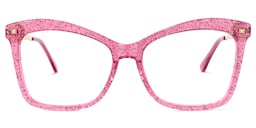Isaebella Butterfly Bright-Pink Glasses0
