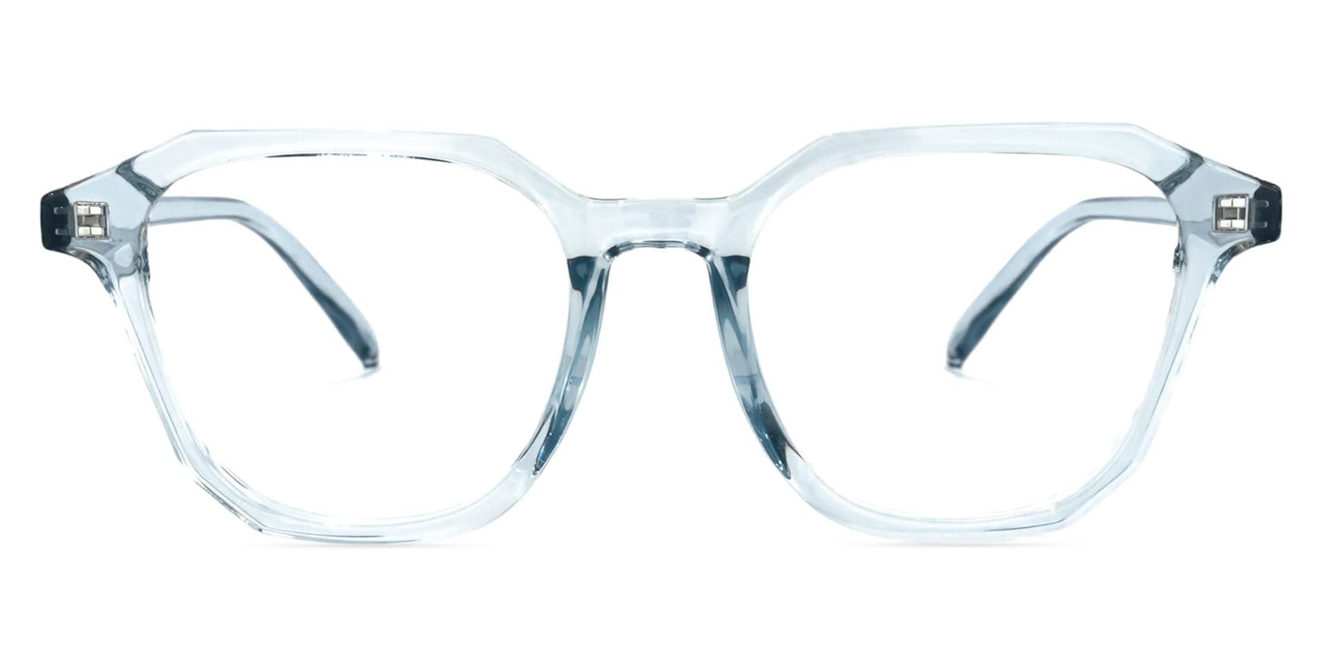 Preston Square Light-Blue Glasses | Zeelool Glasses0
