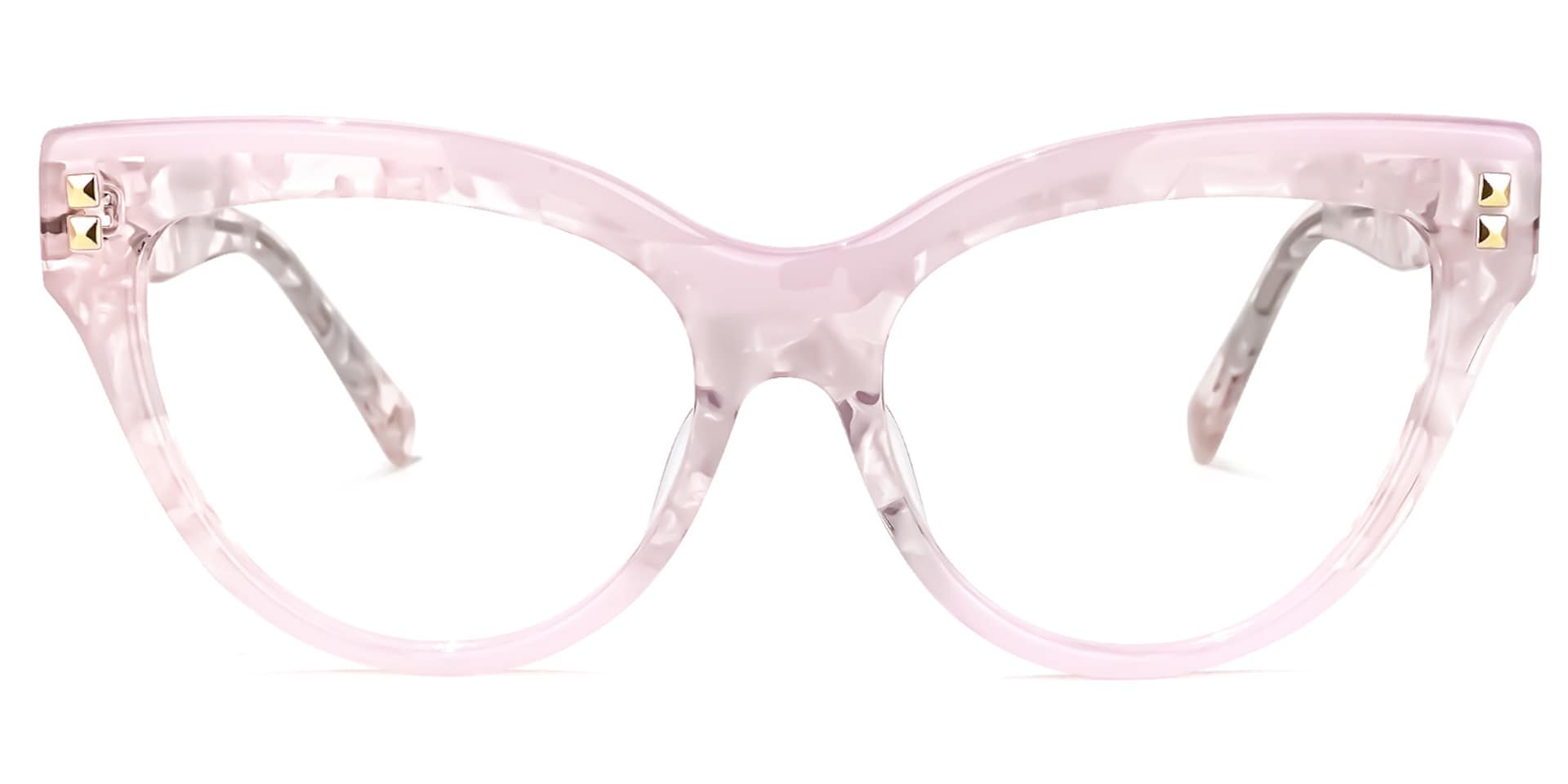 Cascata Cateye Pink Glasses | Zeelool Glasses0