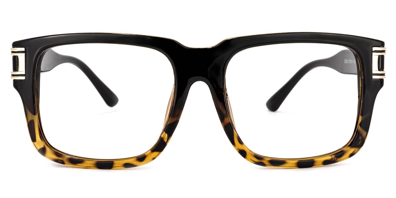 Georgiana Square Tortoise Glasses | Zeelool Glasses