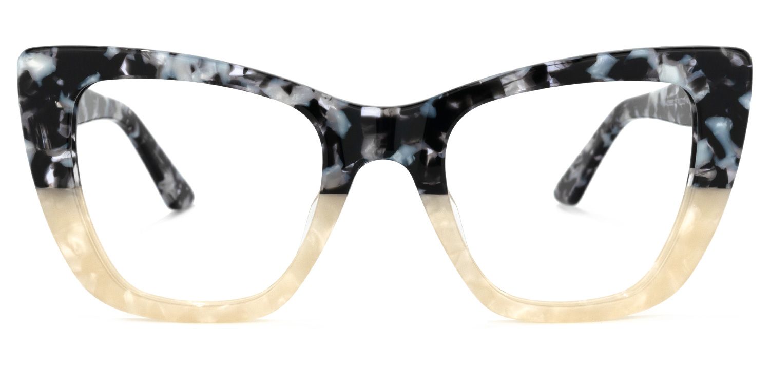 Lewis Cateye Marble Glasses | Zeelool Glasses0