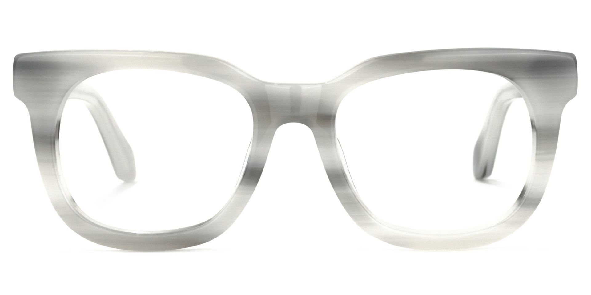 Crunch Square Gray Glasses | Zeelool Glasses0
