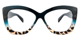 Xanthus Butterfly Two-Tone Glasses0