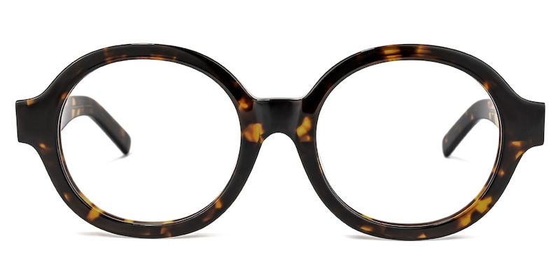 Chavis Round Tortoise Glasses | Zeelool Glasses0