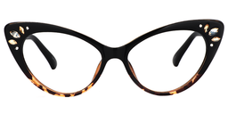 Zeke Cat Eye Tortoise Glasses0