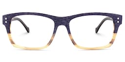 Karout Sqaure Purple Glasses0