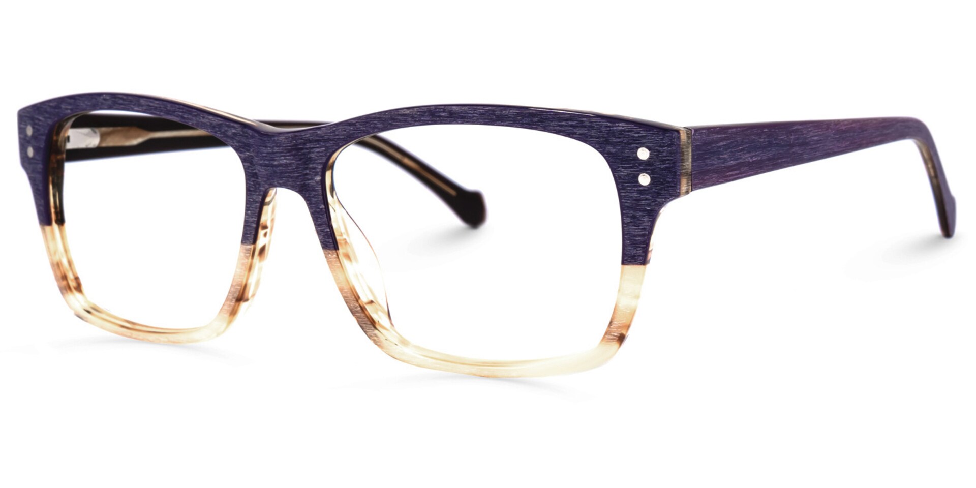 Karout Sqaure Purple Glasses | Zeelool Glasses1