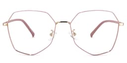 Bivins Geometric Pink Glasses2