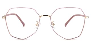 Bivins Geometric Pink Glasses2