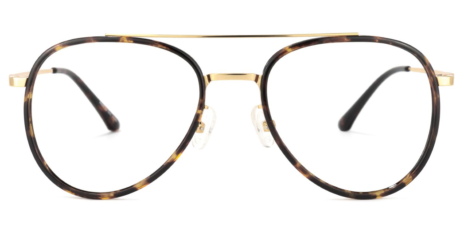 Serrano Avaitor Tortoise Glasses | Zeelool Glasses0