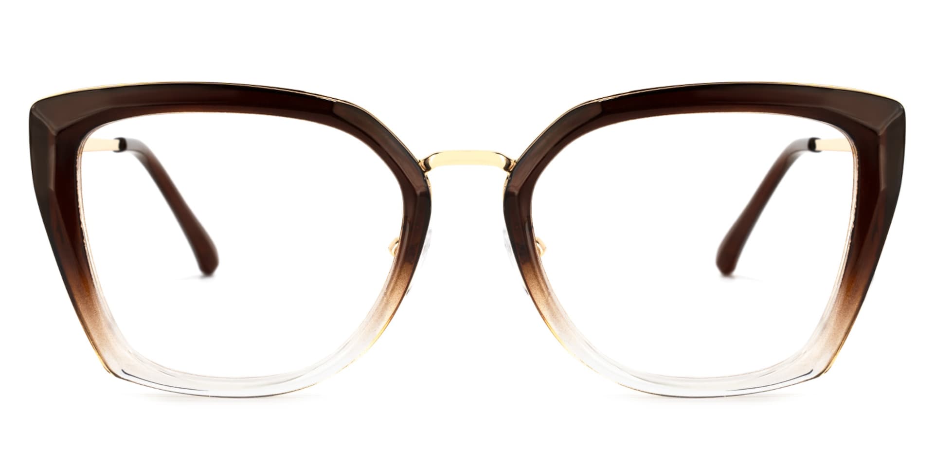 Matos Sqaure Brown Glasses | Zeelool Glasses0