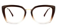 Matos Sqaure Brown Glasses0