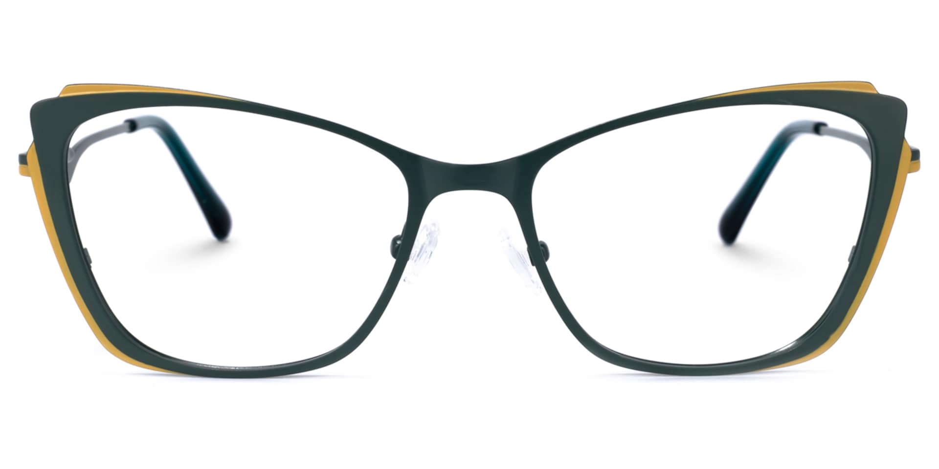 Divas Cateye Green Glasses | Zeelool Glasses0