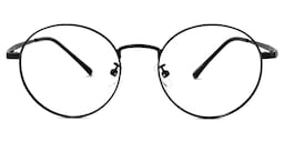 Garbsen Round Black Glasses0