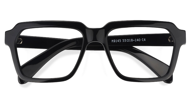 Cally Square Black Glasses