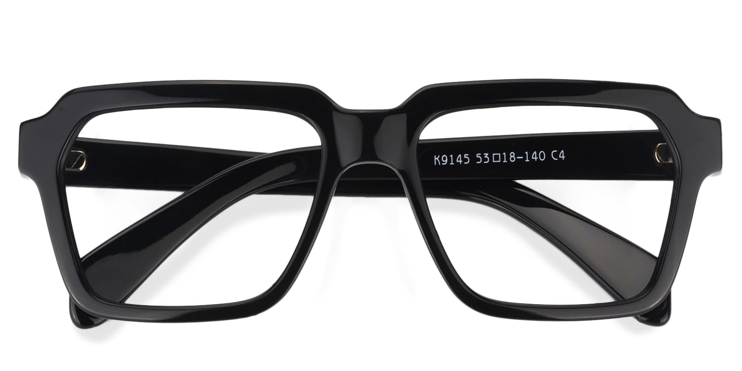 Cally Square Black Glasses