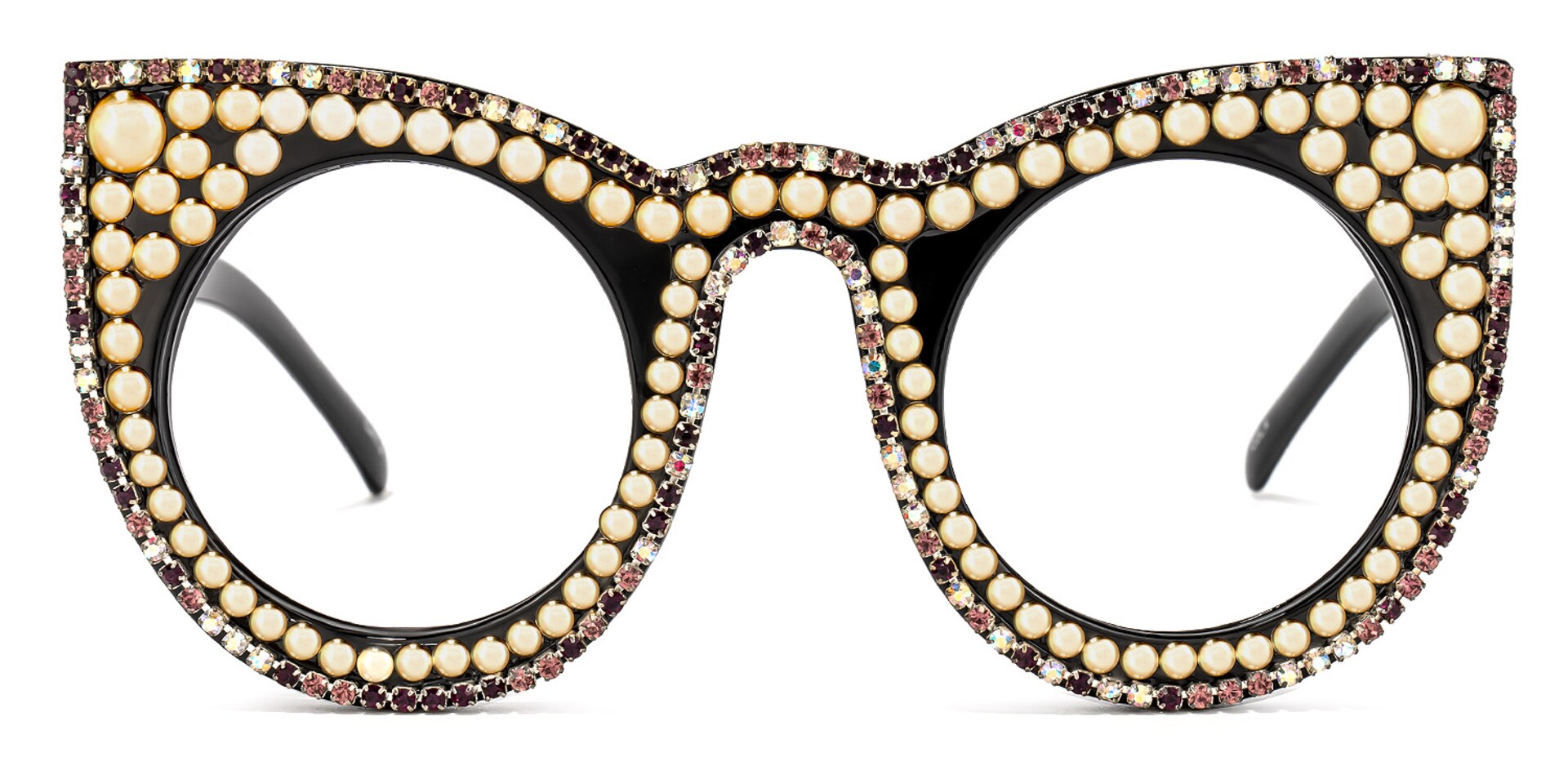 Toshia Cateye Black Glasses | Zeelool Glasses0