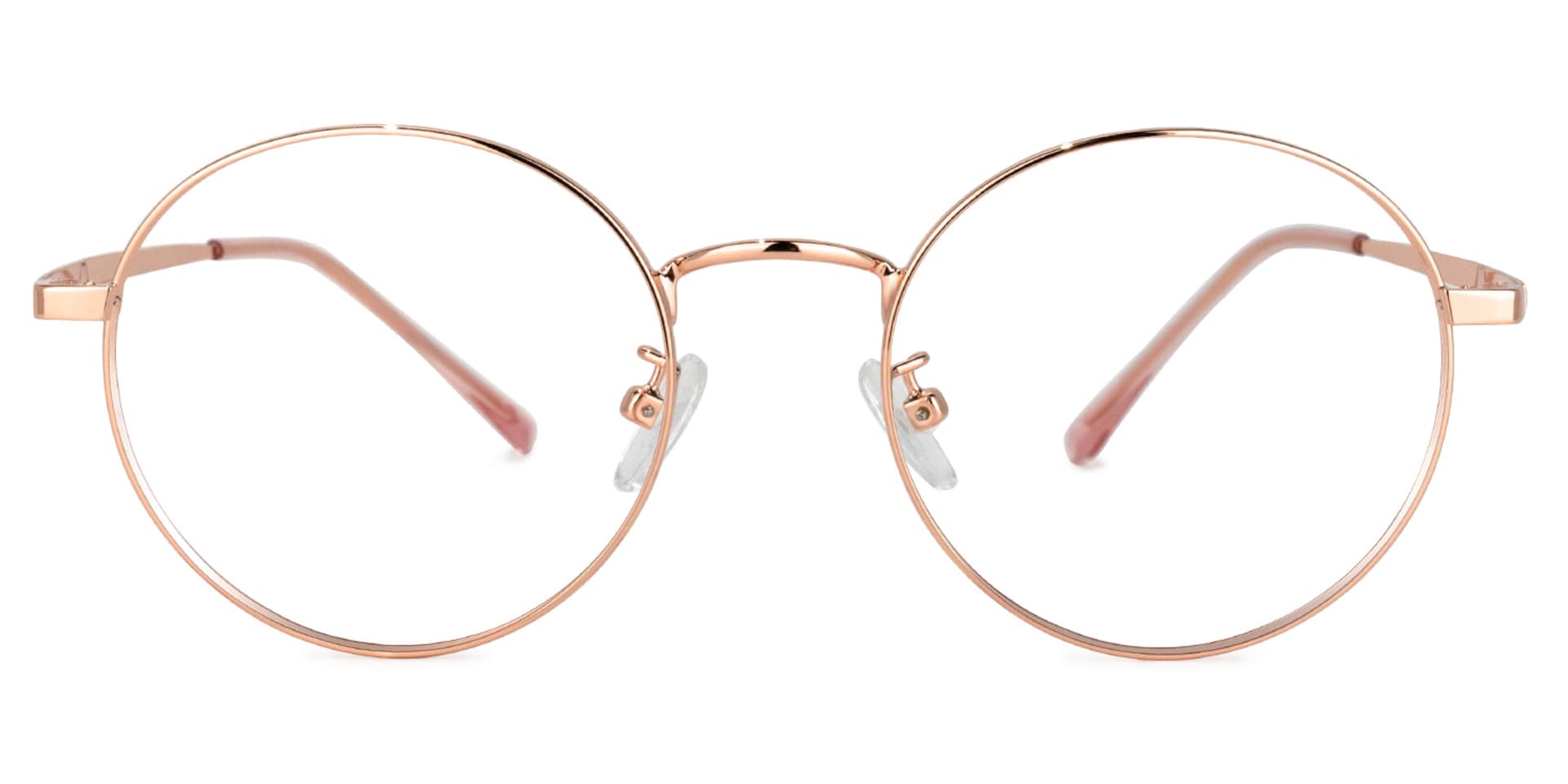 Garbsen Round Rose-Gold Glasses | Zeelool Glasses0