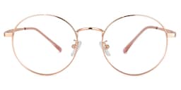 Garbsen Round Rose-Gold Glasses0