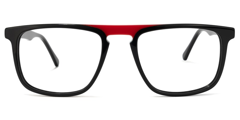 Forsyth Square Black Glasses | Zeelool Glasses0