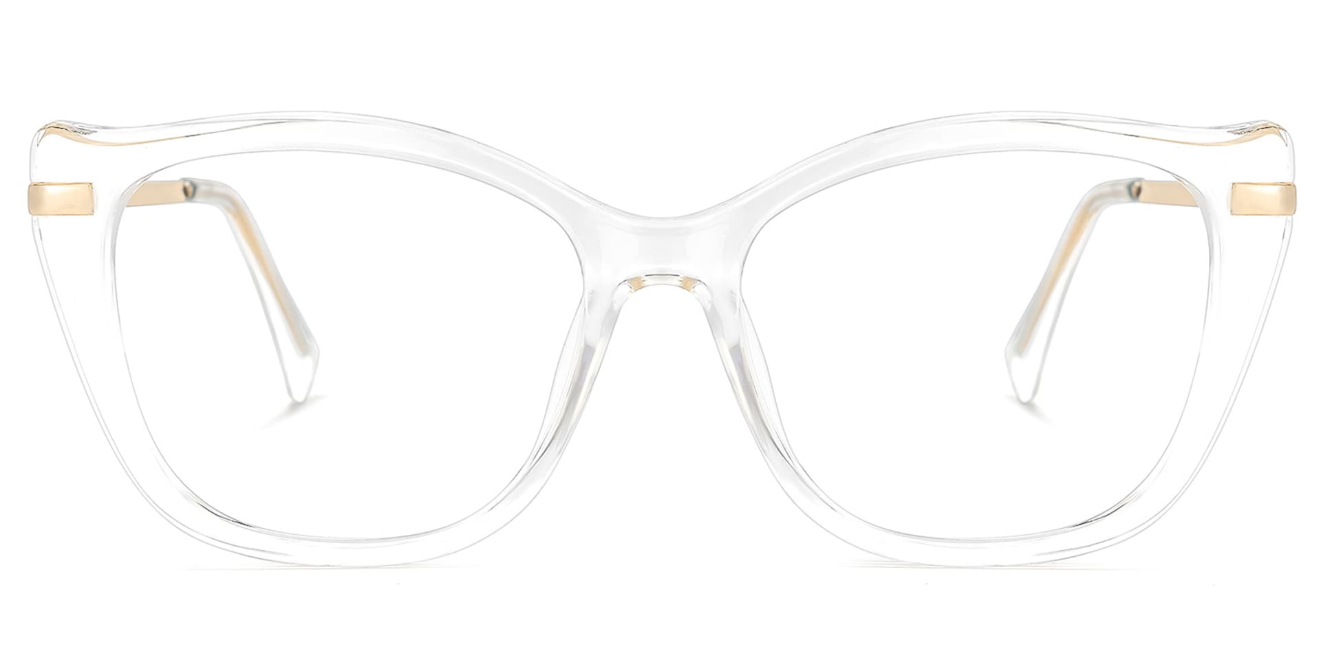 Wesby Cateye Crystal Glasses | Zeelool Glasses0