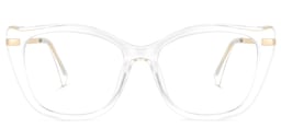 Wesby Cateye Crystal Glasses0
