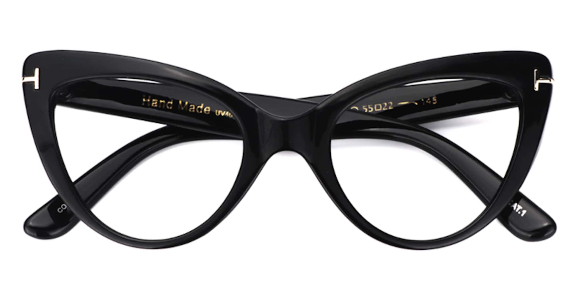 Cat Eye Black Glasses | ZEELOOL Canada1