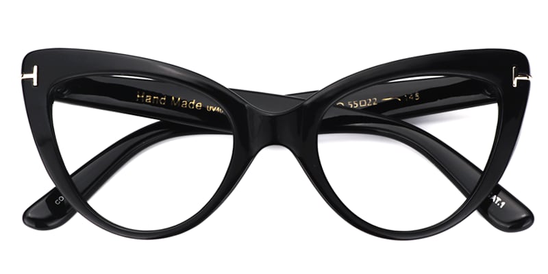 Cat Eye Black Glasses | ZEELOOL Canada1