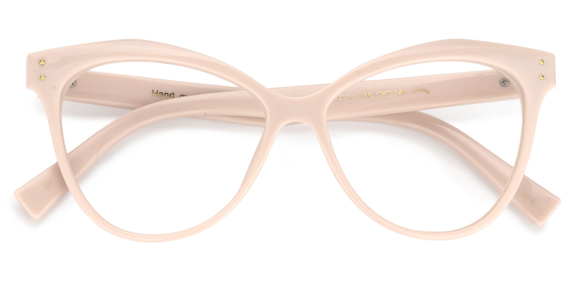 Cateye Pink Glasses | Zeelool Glasses1