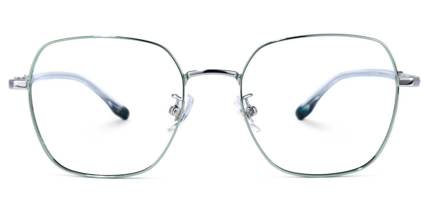 Lakeisha Square Green Glasses | Zeelool Glasses0