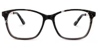 Shakeria Square Two-Tone Glasses0